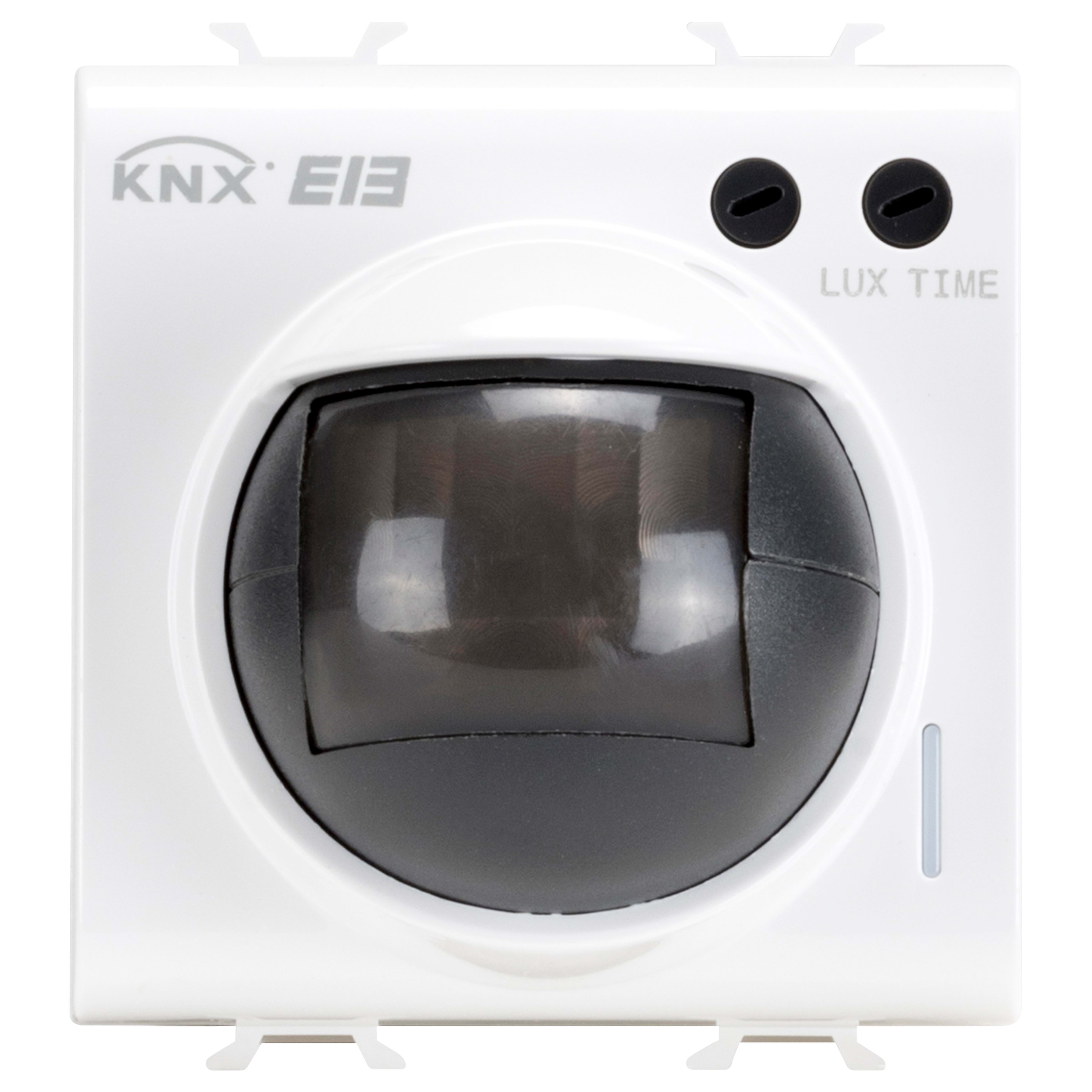 GEWISS - RIVELATORE DI MOVIMENTO IR CON CREPUSCOLARE - KNX - 2 MODULI - BIANCO SATINATO - CHORUSMART