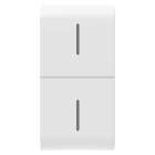GEWISS - TASTO INTERCAMBIABILE PER PULSANTIERA CONNESSA ECO - 1 MODULO - BIANCO SATINATO - CHORUSMART GW15819
