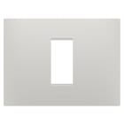 GEWISS - PLACCA EGO - IN TECNOPOLIMERO - 1 POSTO - ARGILLA - CHORUSMART GW16001CY