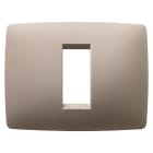 GEWISS - PLACCA ONE - IN TECNOPOLIMERO - 1 POSTO - CANAPA - CHORUSMART