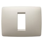 GEWISS - PLACCA ONE - IN TECNOPOLIMERO - 1 POSTO - AVORIO - CHORUSMART
