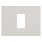 GEWISS - PLACCA GEO - IN TECNOPOLIMERO - 1 POSTO - AVORIO - CHORUSMART GW16401TI