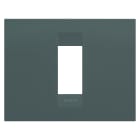 GEWISS - PLACCA GEO - IN TECNOPOLIMERO VERNICIATO - 1 POSTO - OTTANIO - CHORUSMART GW16401VZ