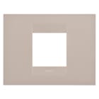 GEWISS - PLACCA GEO - IN TECNOPOLIMERO - 2 POSTI - CANAPA - CHORUSMART GW16402TC