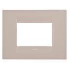 GEWISS - PLACCA GEO - IN TECNOPOLIMERO - 3 POSTI - CANAPA - CHORUSMART GW16403TC