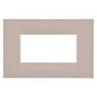 GEWISS - PLACCA GEO - IN TECNOPOLIMERO - 4 POSTI - CANAPA - CHORUSMART GW16404TC