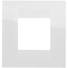 GEWISS - PLACCA GEO INTERNATIONAL - IN TECNOPOLIMERO - 2 POSTI - BIANCO - CHORUSMART GW16422TB