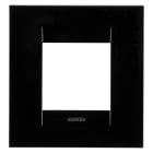 GEWISS - PLACCA GEO INTERNATIONAL - IN TECNOPOLIMERO - 2 POSTI - NERO TONER - CHORUSMART GW16422TN