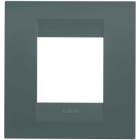 GEWISS - PLACCA GEO INTERNATIONAL - IN TECNOPOLIMERO VERNICIATO - 2 POSTI - OTTANIO - CHORUSMART GW16422VZ