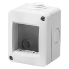 GEWISS - CONTENITORE AUTOPORTANTE VUOTO - PROTETTO IP40 2 POSTI - GRIGIO RAL 7035 - CHORUSMART GW16502