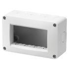 GEWISS - CONTENITORE AUTOPORTANTE VUOTO - PROTETTO IP40 4 POSTI - GRIGIO RAL 7035 - CHORUSMART
