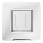 GEWISS - PLACCA STAGNA STANDARD INTERNAZIONALE - 2 POSTI IP55 - BIANCO - CHORUSMART