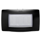 GEWISS - PLACCA STAGNA STANDARD ITALIANO - 4 POSTI IP55 - NERO - CHORUSMART