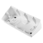 GEWISS - PLANCIA DA TAVOLO E DA PARETE PER PLACCHE ONE - 6 POSTI - BIANCO - CHORUSMART GW16856