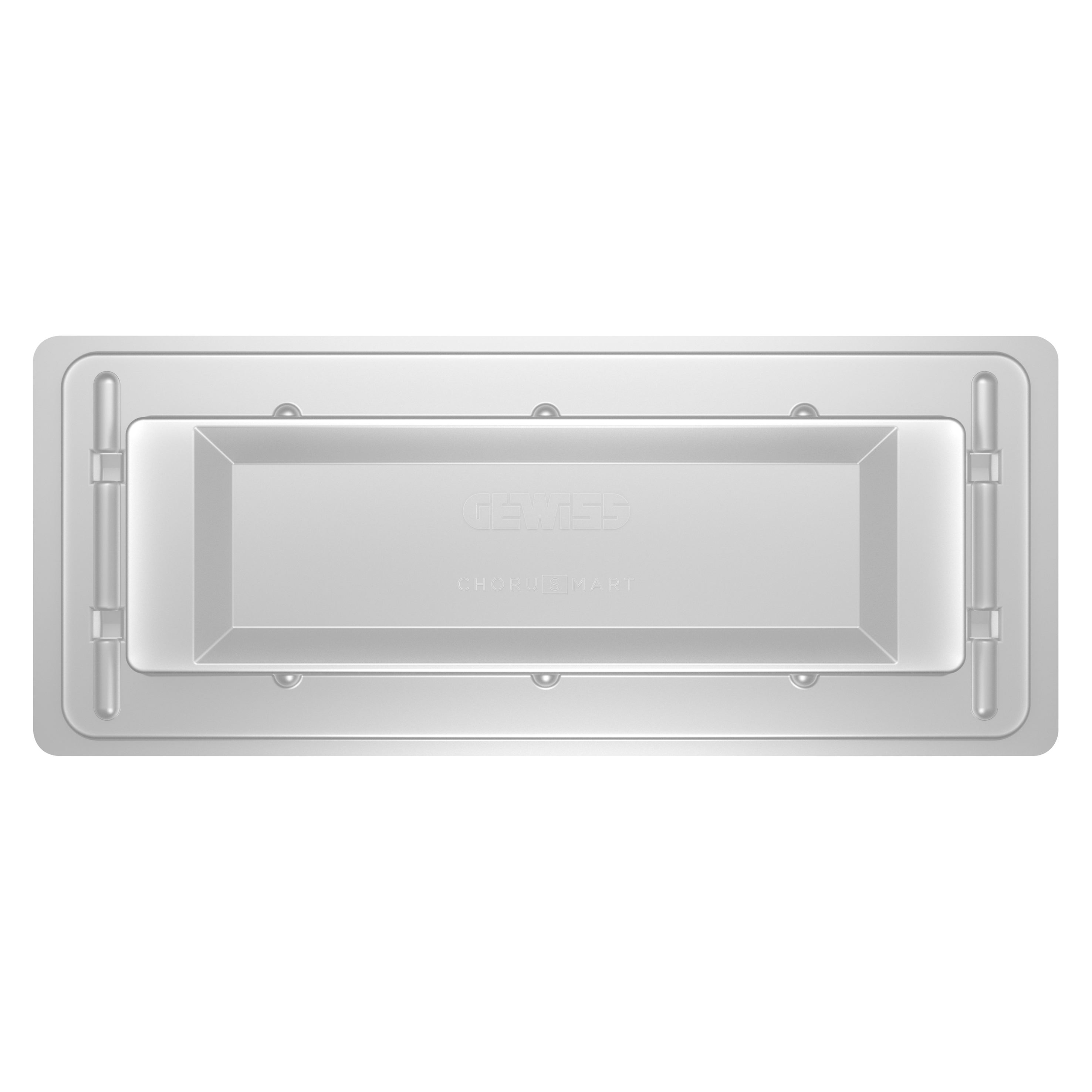 GEWISS - COPERTURA PARATINTEGGIATURA PER SERIE CHORUSMART STANDARD ITALIANO - 7 POSTI - TRASPARENTE - CHORUSMART GW16877N