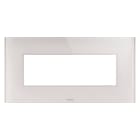 GEWISS - PLACCA ICE - IN VETRO - 6 POSTI - NATURAL BEIGE - CHORUSMART