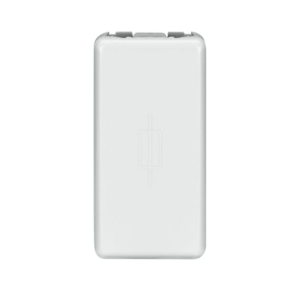 GEWISS - PORTAFUSIBILE - 250V ac - 16A - 1 MODULO - SYSTEM WHITE GW20401