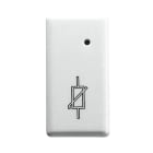 GEWISS - LIMITATORE DI SOVRATENSIONI CON SEGNALAZIONE INTERVENTO - 250V ac - 75J - 1 MODULO - SYSTEM WHITE GW20423