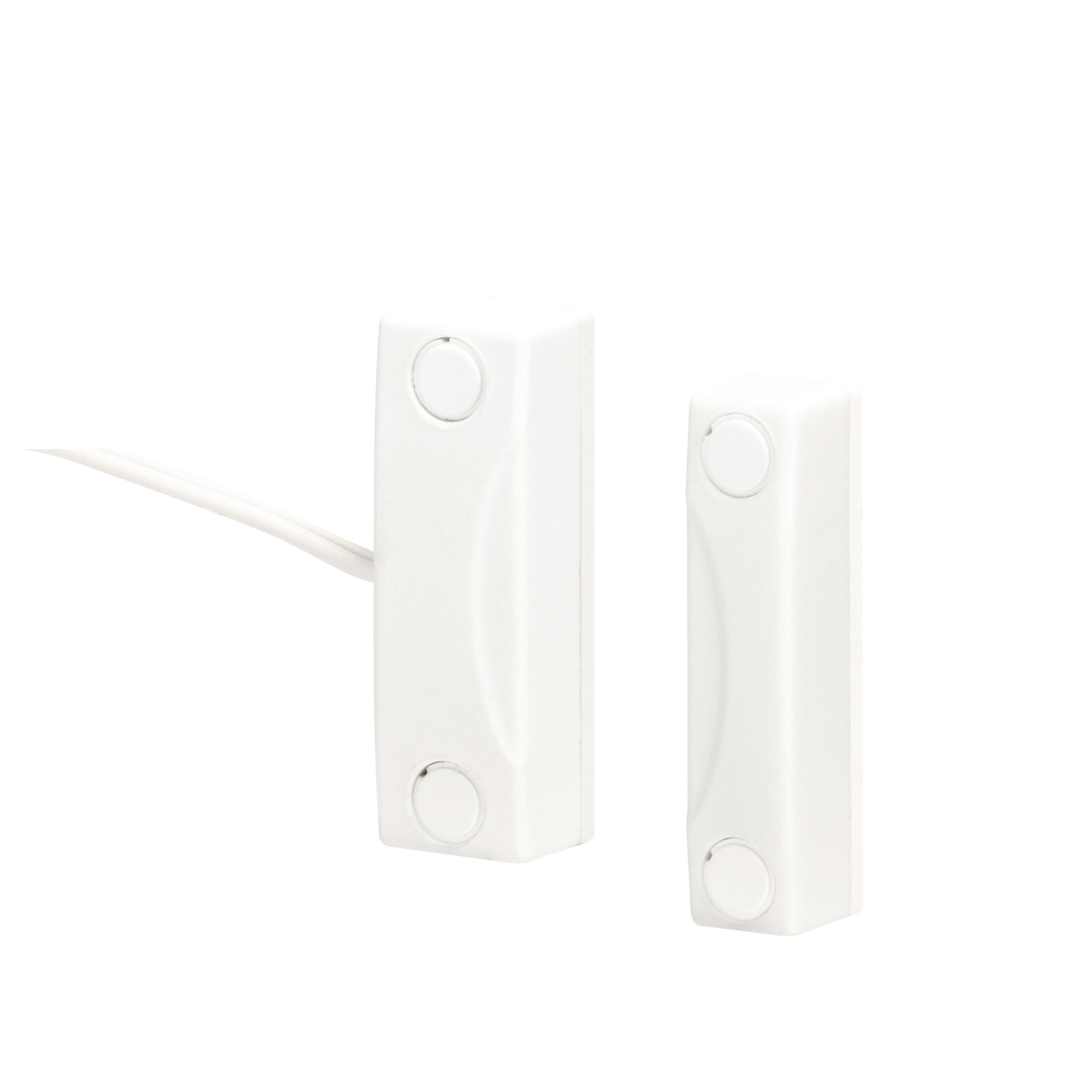 GEWISS - CONTATTO MAGNETICO - A VISTA - IN PLASTICA - INSTALLAZIONE A PARETE - ANTINTRUSIONE A RADIOFREQUENZA - BIANCO GW20496