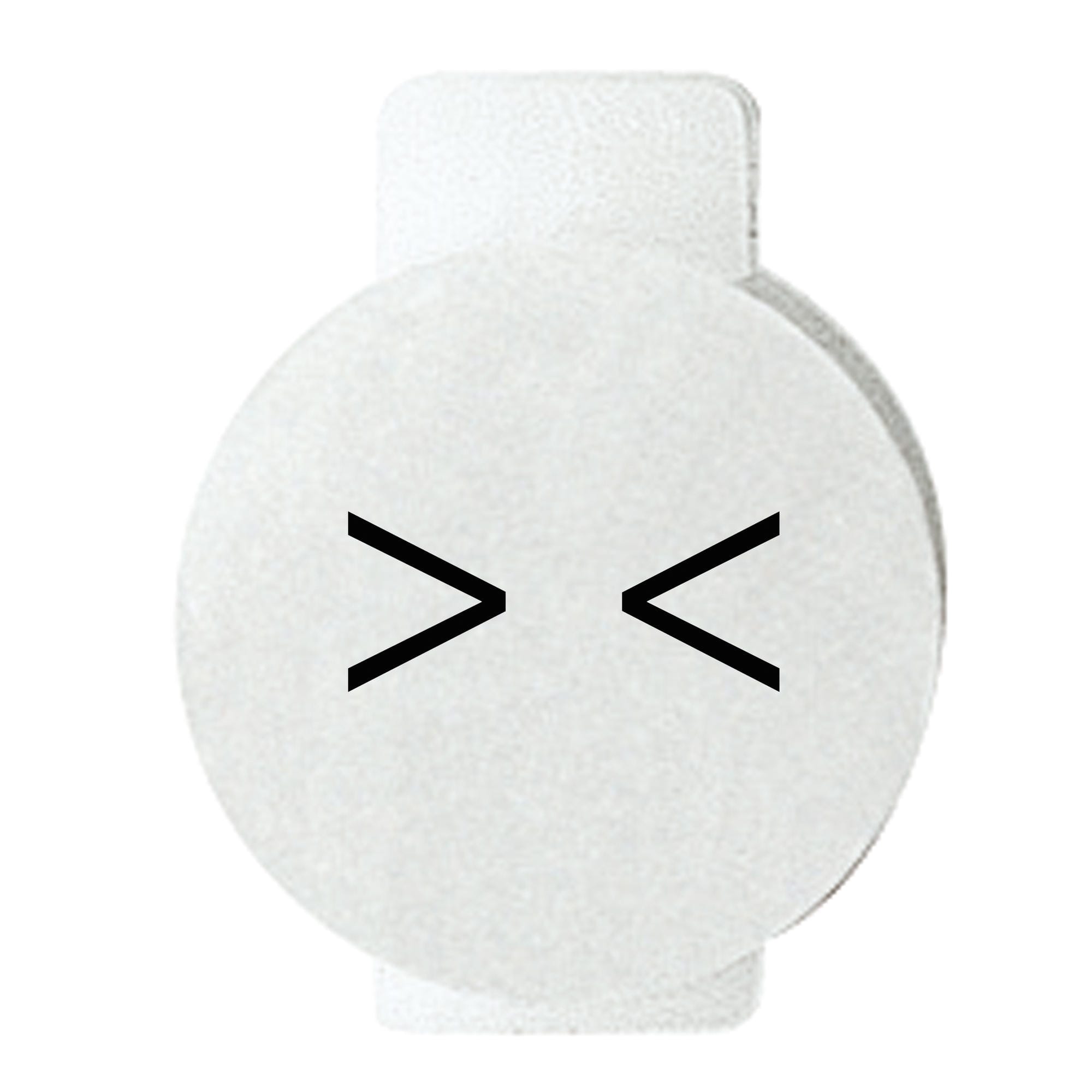 GEWISS - LENTE CON SIMBOLO ILLUMINABILE PER APPARECCHI DI COMANDO - FRECCE CHIUSURA - SIMBOLO FRECCE CHIUSURA - SYSTEM GW20593