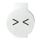 GEWISS - LENTE CON SIMBOLO ILLUMINABILE PER APPARECCHI DI COMANDO - FRECCE CHIUSURA - SIMBOLO FRECCE CHIUSURA - SYSTEM GW20593