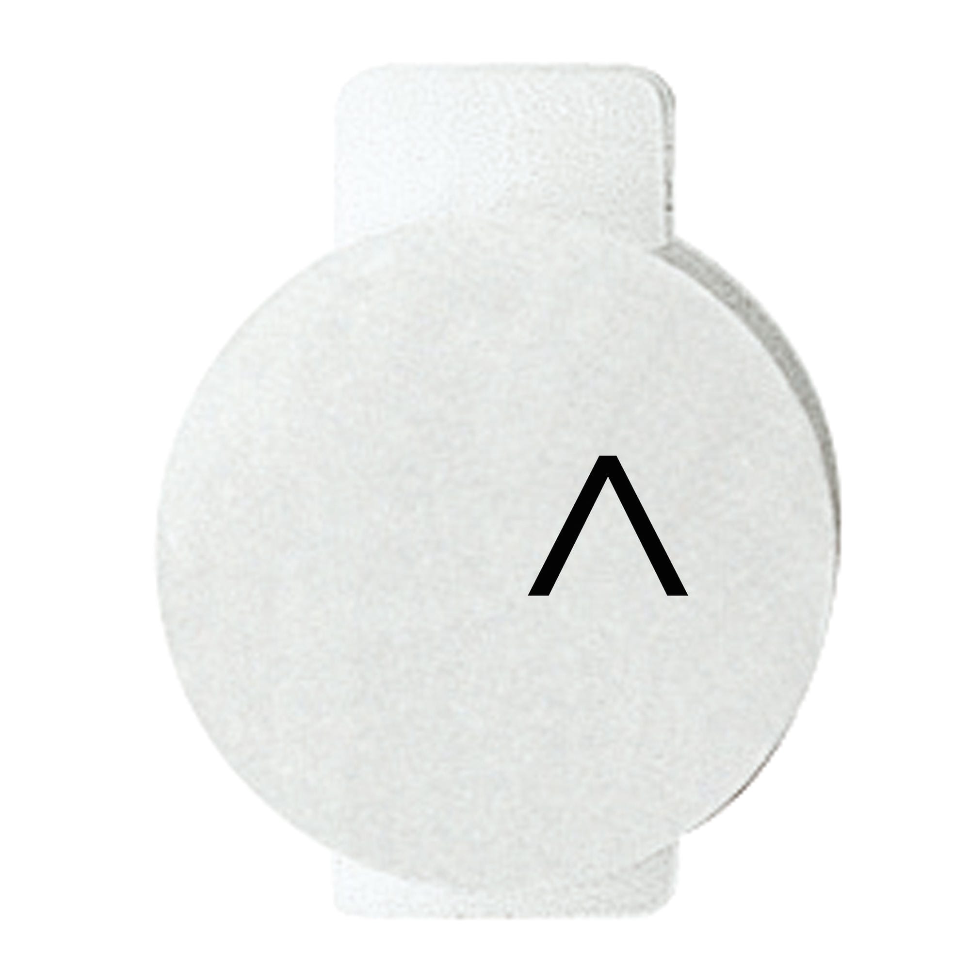 GEWISS - LENTE CON SIMBOLO ILLUMINABILE PER APPARECCHI DI COMANDO - FRECCIA VERTICALE ALTO - SYSTEM GW20596