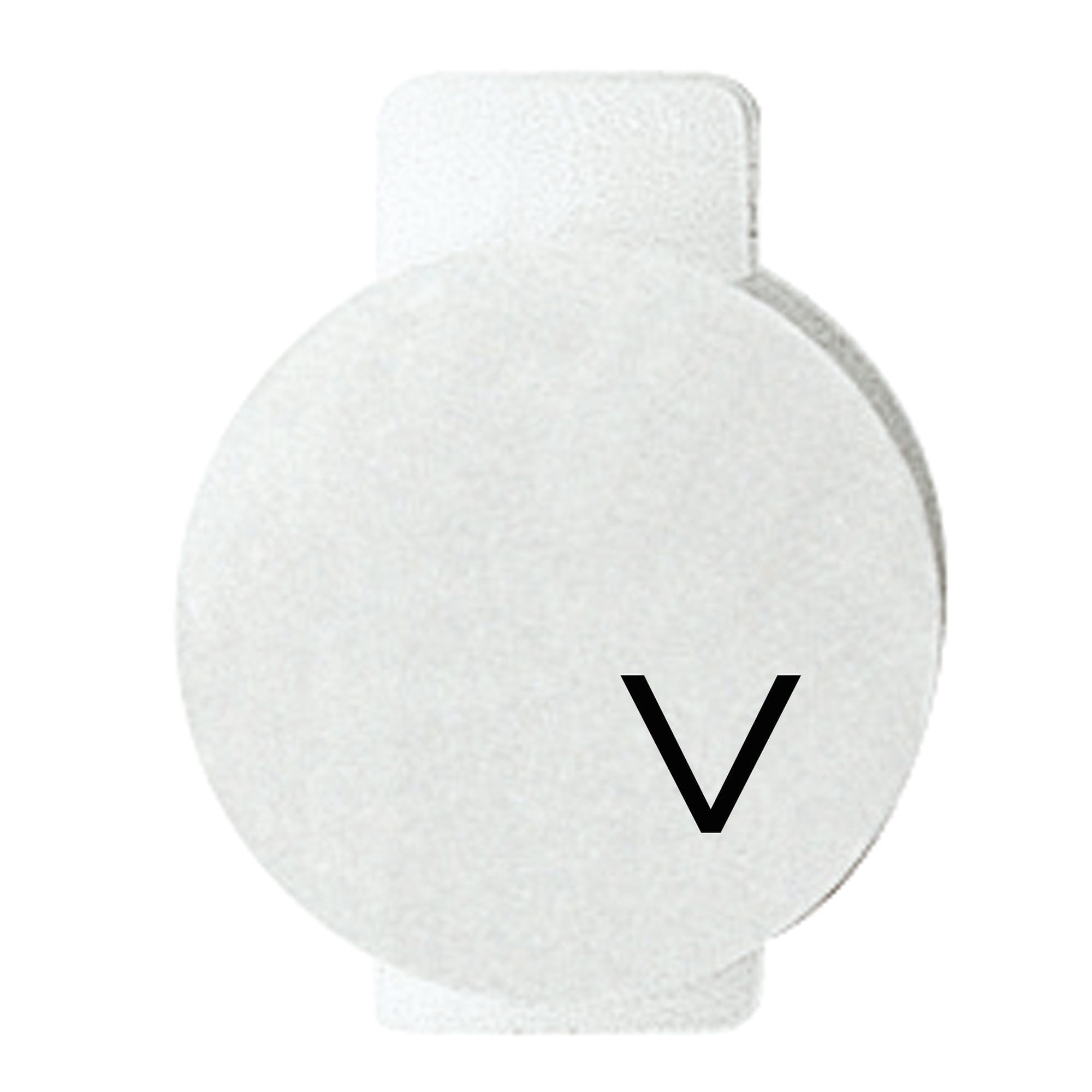 GEWISS - LENTE CON SIMBOLO ILLUMINABILE PER APPARECCHI DI COMANDO - FRECCIA VERTICALE BASSO - SYSTEM GW20597