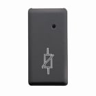 GEWISS - LIMITATORE DI SOVRATENSIONI CON SEGNALAZIONE INTERVENTO - 250V ac - 75J - 1 MODULO - SYSTEM BLACK