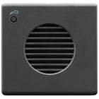 GEWISS - SUONERIA ELETTRONICA 3 TONALITA' - 12V ac/dc 3 VA 80 dB A 1 METRO - 2 MODULI - SYSTEM BLACK GW21641