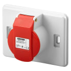 GEWISS - PRESA INDUSTRIALE A NORMA IEC 309 - GRIGIO RAL 7035 - 3P+T - 16A 400V - IP44 GW26421