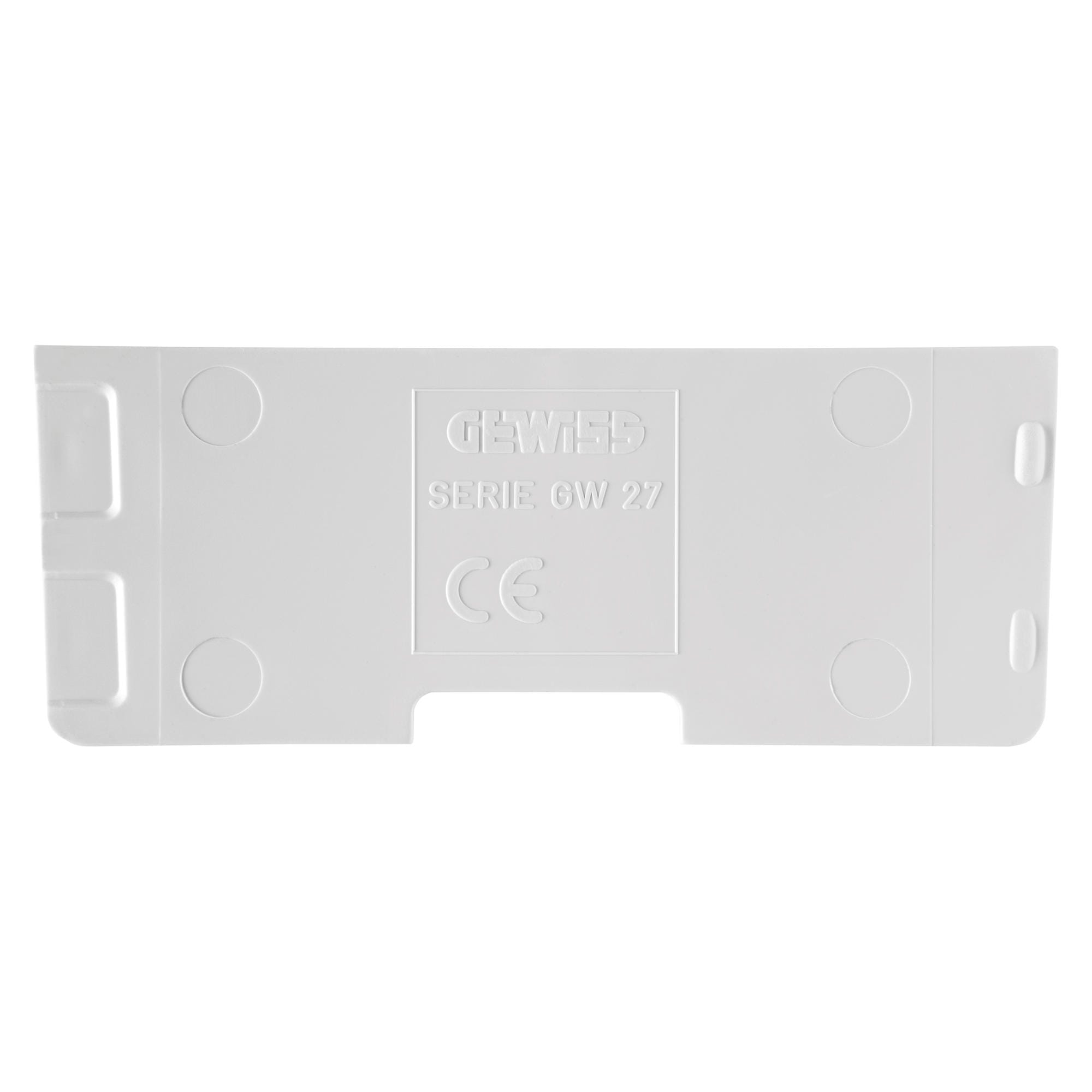 GEWISS - SEPARATORE FUNZIONALE IN MATERIALE ISOLANTE PER CONTENITORI MODULARI DAPARETE - 4 MODULI GW27442