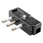 GEWISS - SPINA MOBILE - A 90° - STANDARD ITALIANO - 2P+T 16A 250V ac - TIPO SPA17 - ARDESIA