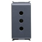 GEWISS - PRESA STANDARD ITALIANO 250V ac - 2P+T 10A - P11 - 1 MODULO - PLAYBUS GW30201