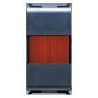 GEWISS - SPIA DI SEGNALAZIONE - 12/24/250 V - SINGOLA - ROSSA - 1 MODULO - PLAYBUS GW30611