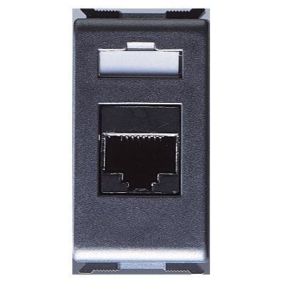 GEWISS - PRESA DATI - RJ45 - 4 COPPIE - CATEGORIA 6 - UTP - TOOLLESS - 1 MODULO - PLAYBUS GW30685