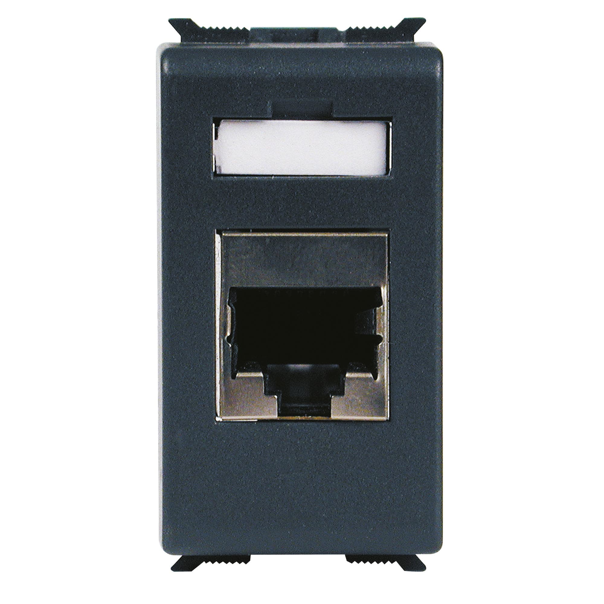 GEWISS - PRESA DATI - RJ45 - 4 COPPIE - CATEGORIA 6 - FTP - TOOLLESS - 1 MODULO - PLAYBUS GW30686