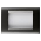 GEWISS - PLACCA PLAYBUS - IN TECNOPOLIMERO VERNICIATO - SMALTATURA VETRIFICATA ANTIGRAFFIO - 6 POSTI - ARDESIA - PLAYBUS GW32006