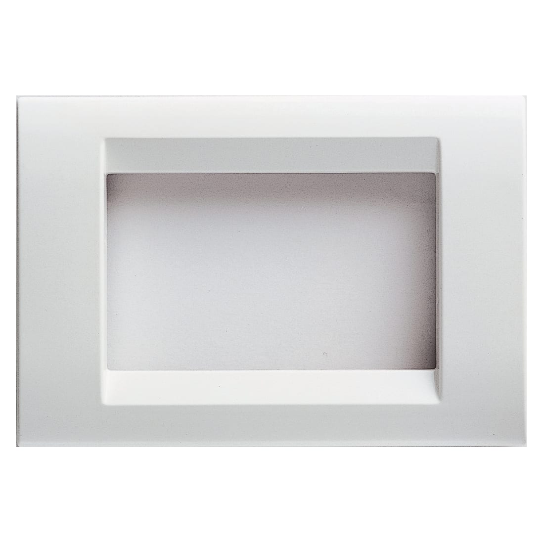 GEWISS - PLACCA PLAYBUS - IN TECNOPOLIMERO - FINITURA LUCIDA - 18 POSTI (6+6+6 SOVRAPPOSTI) - BIANCO NUVOLA - PLAYBUS GW32029