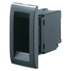 GEWISS - PLACCA PER PROFILATI CON SCATOLA ISOLANTE E SUPPORTI - 2 POSTI ORIZZONTALI - ARDESIA - PLAYBUS GW32131