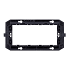 GEWISS - SUPPORTO IN MATERIALE ISOLANTE PER INSTALLAZIONE PLACCHE PLAYBUS/PLAYBUS YOUNG - 4 POSTI - BLU - PLAYBUS