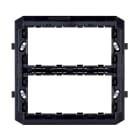 GEWISS - SUPPORTO IN MATERIALE ISOLANTE PER INSTALLAZIONE PLACCHE PLAYBUS/PLAYBUS YOUNG - 8 POSTI (4+4 SOVRAPPOSTI) - BLU - PLAYBUS