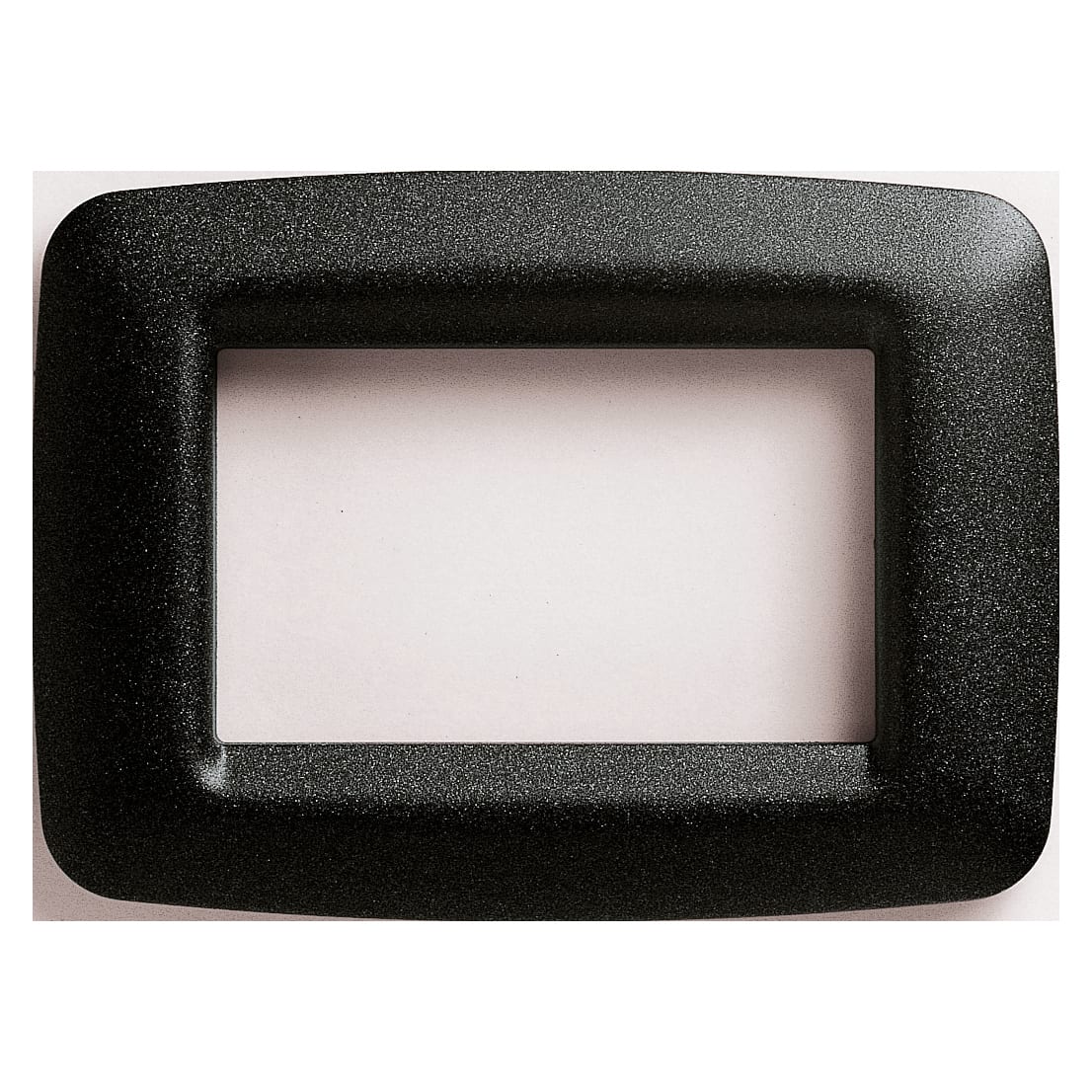 GEWISS - PLACCA PLAYBUS YOUNG - IN TECNOPOLIMERO VERNICIATO - FINITURA SATINATA - 4 POSTI - ARDESIA - PLAYBUS GW32714