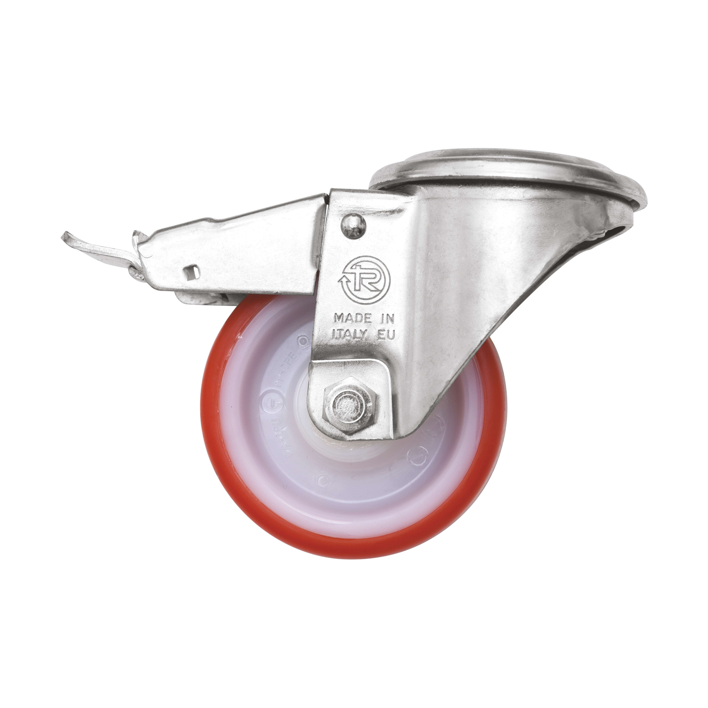 GEWISS - KIT 4 RUOTE GIREVOLI - ARMADI PAVIMENTO 19'' - DOTATE DI FRENO GW38484