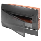 GEWISS - CENTRALINO DA ARREDO - DA INCASSO - PREDISPOSTO PER ALLOGGIAMENTO MORSETTIERE - 330X218X25 - VERNICIATO ARDESIA - 12 +1 MODULI GW40229VA