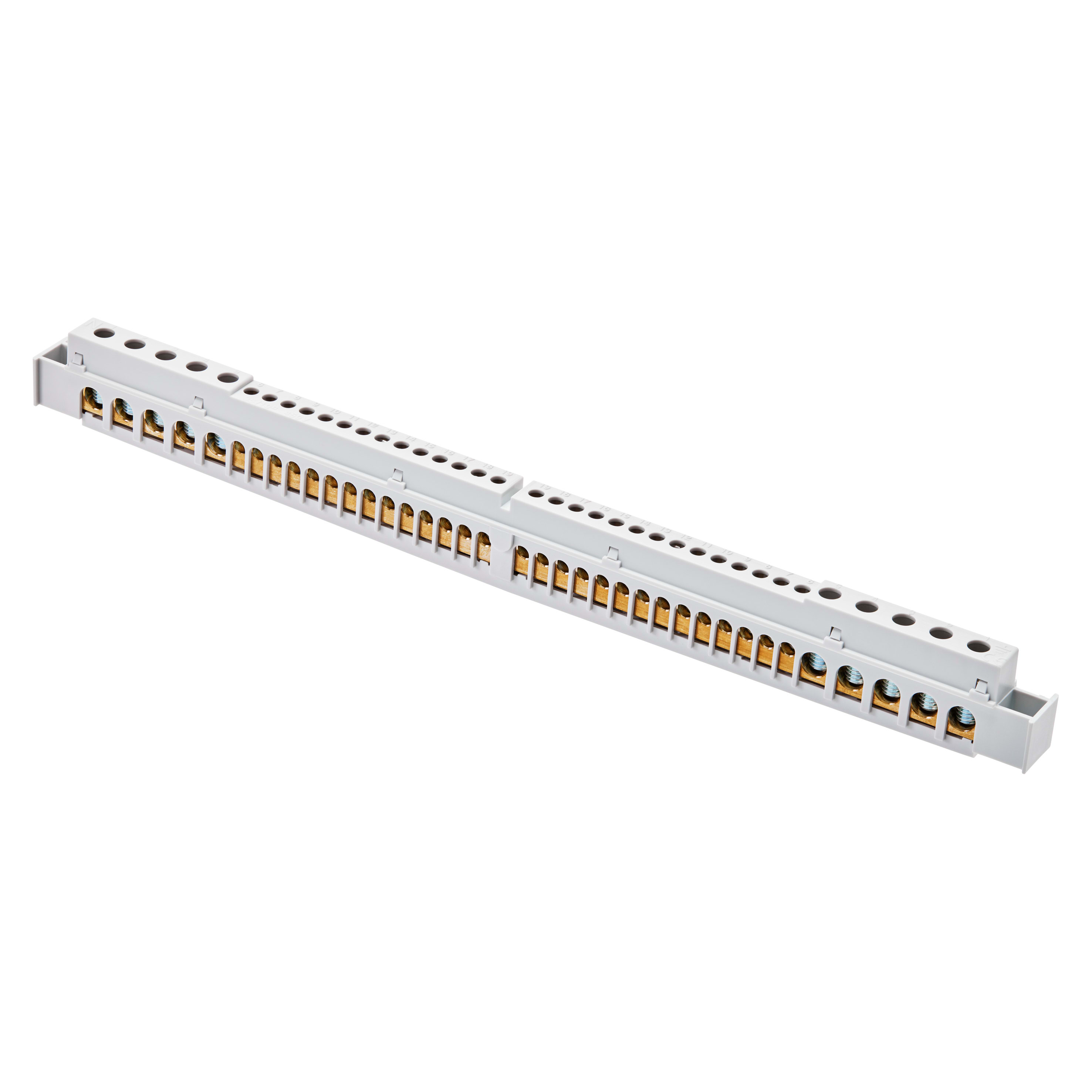 GEWISS - MORSETTIERA A SCATTO PER CENTRALINI (5X35)+(14X10) GW40404