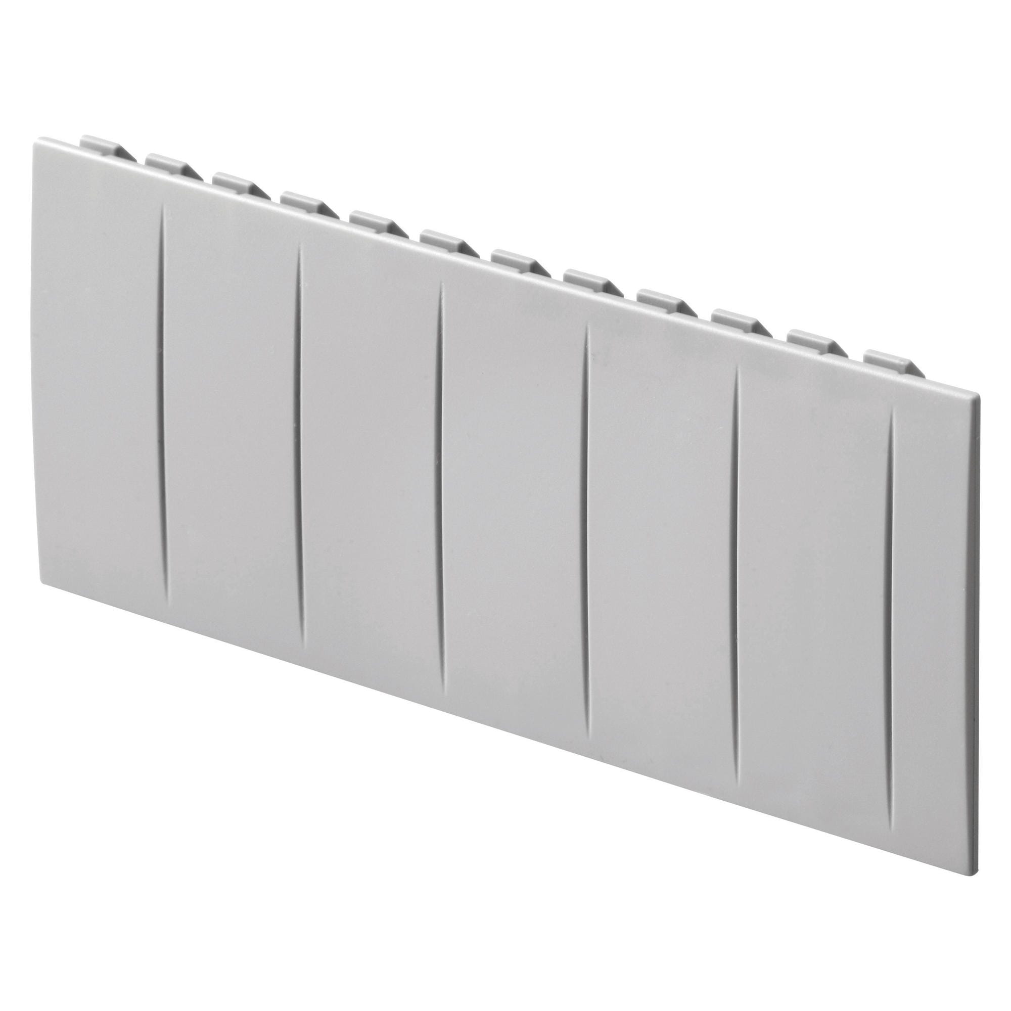 GEWISS - PROFILO COPRIMODULI PER CENTRALINI DA ARREDO - VERNICIATO ARDESIA - 6,5 MODULI GW40467VA