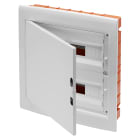 GEWISS - QUADRO DI DISTRIBUZIONE CON PANNELLI FINESRATI E TELAIO ESTRAIBILE - PORTA CIECA - 36M (18X2) IP40 GW40889