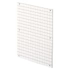 GEWISS - PIASTRA DI FONDO FORATA - IN MATERIALE ISOLANTE - PER QUADRI 310X425 GW46409