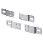 GEWISS - SET 4 STAFFE IN ACCIAIO INOX PER FISSAGGIO QUADRI A PARETE GW46451