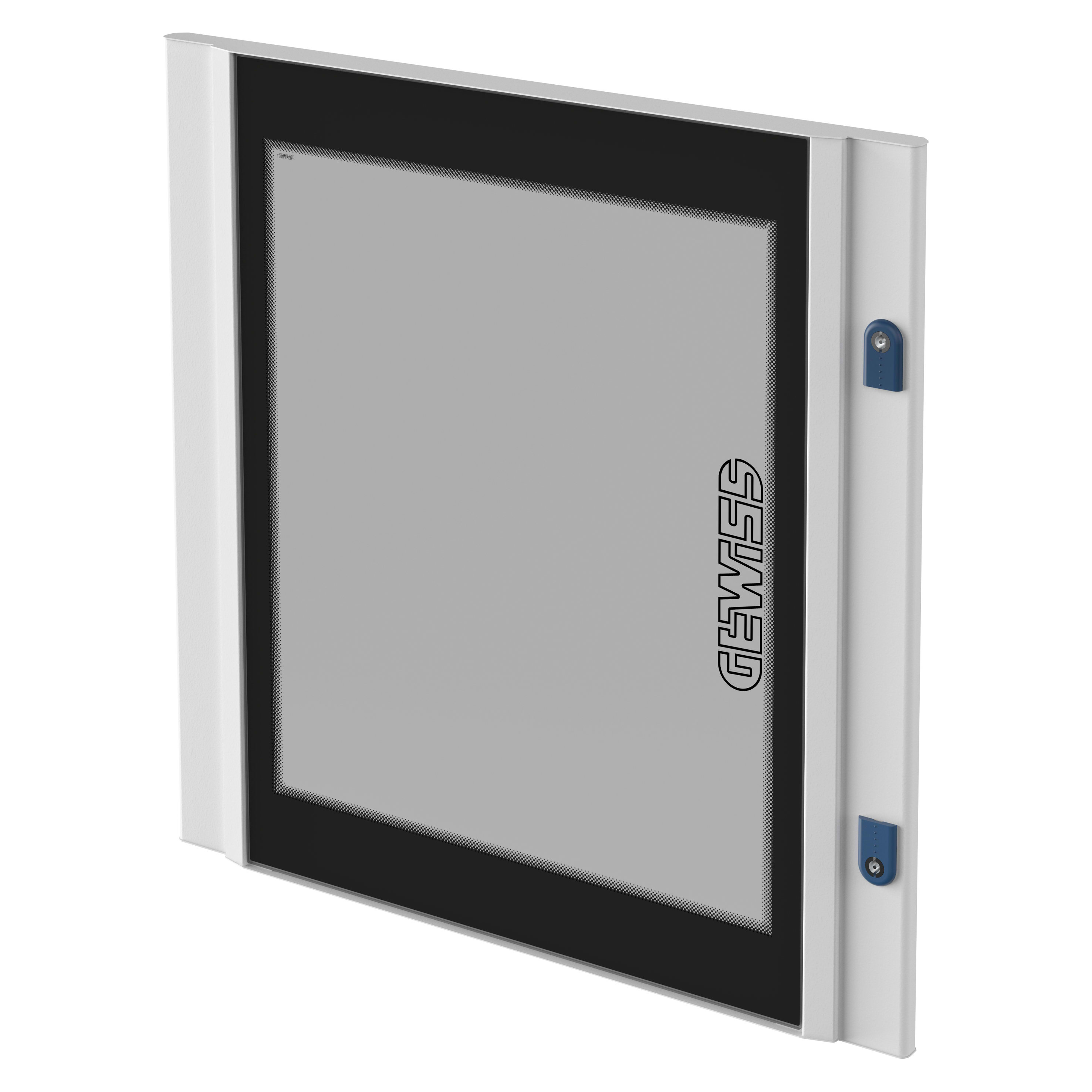 GEWISS - PORTA IN VETRO PIANO FUME' TEMPERATO DI SICUREZZA - CVX 160I/160E - 600X600 - IP40